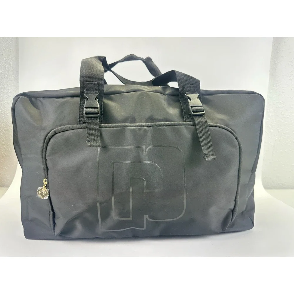Paco Rabanne Parfums XL Black Weekender Bag PR Logo Fragrance Promo Travel